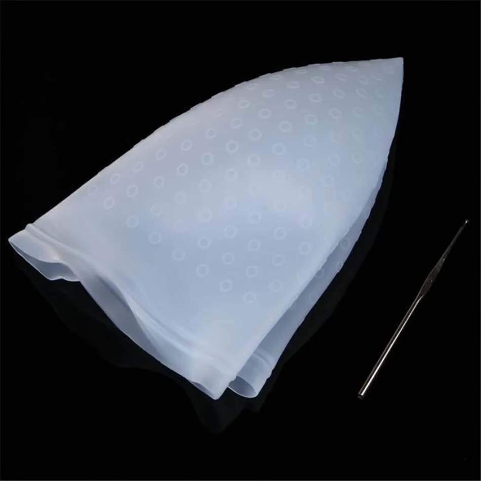 Hot Sale Popular Professional Salon Reusable Hair Colouring Highlighting Dye Cap Hat Hook Frosting Tipping