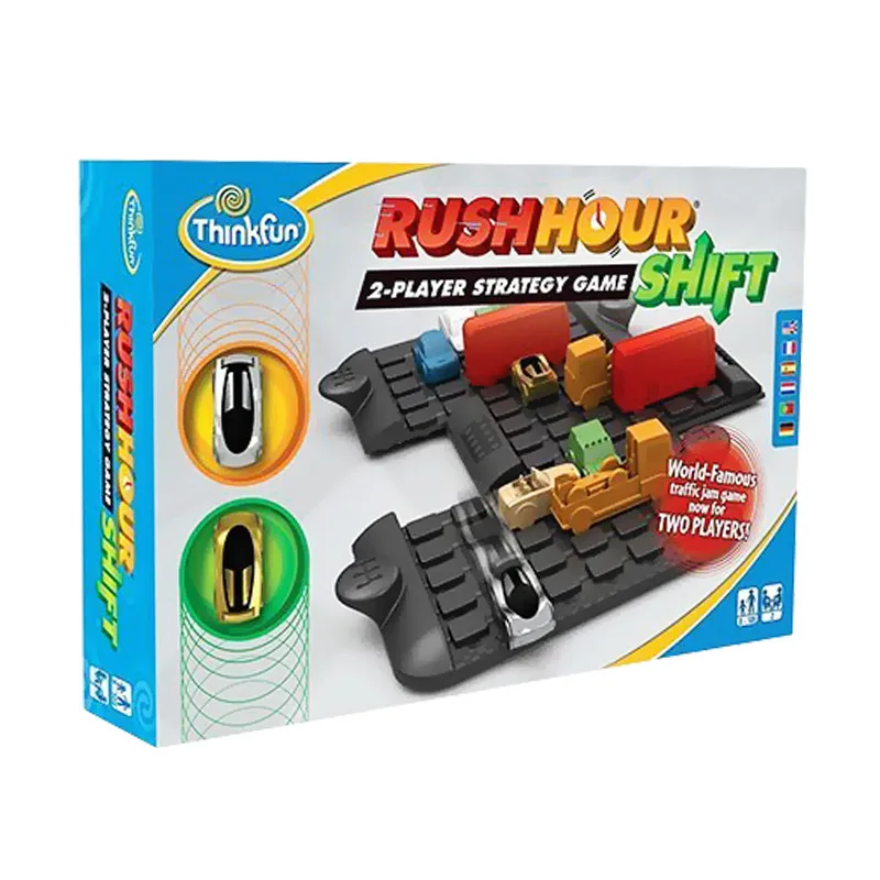 

America ThinkFun Traffic Jam Time Duo Children Thinking Game Educational Toy Board Game
