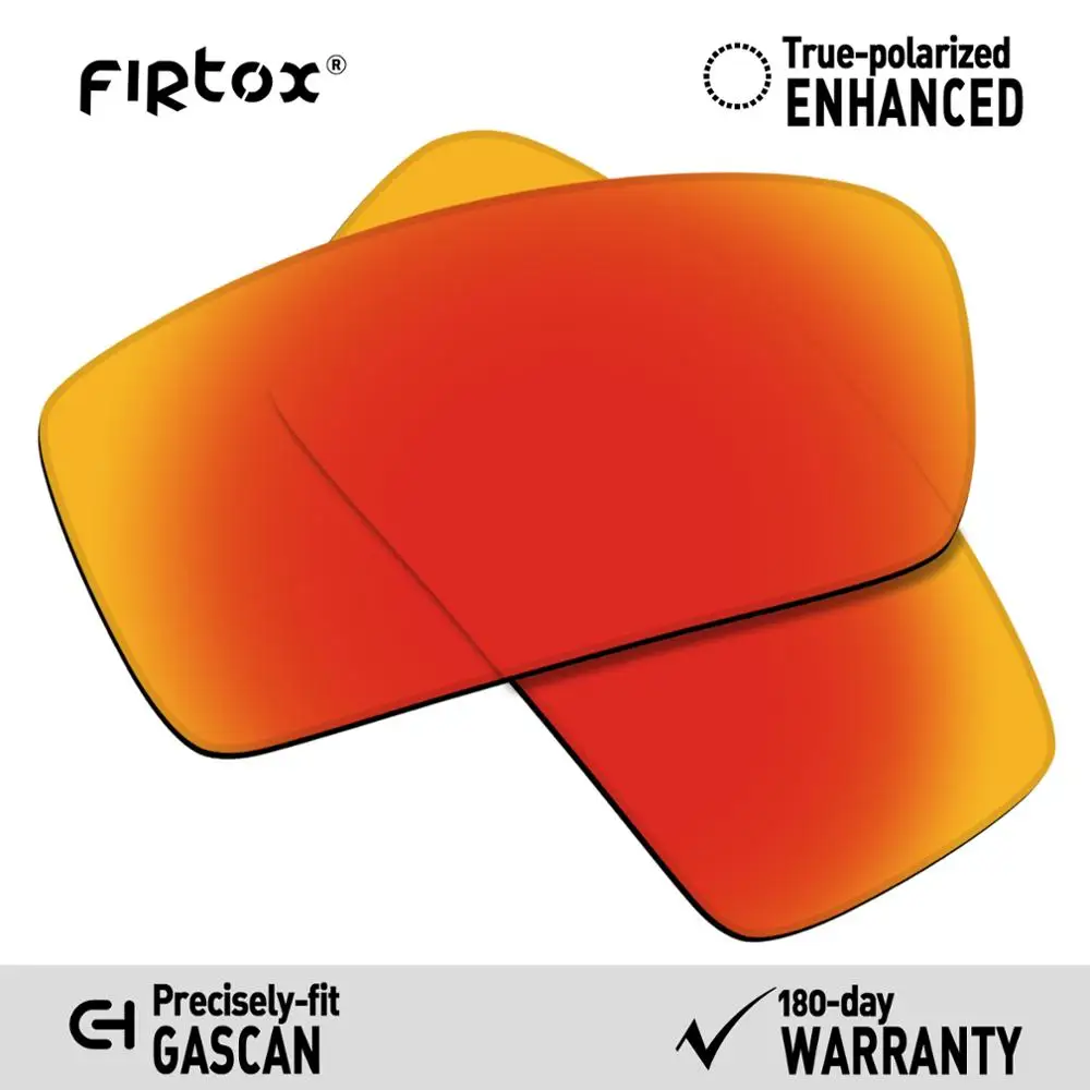 Red-Polarized Firtox настоящие поляризованные Сменные рассеиватели UV400 для солнцезащитных очков-солнцезащитных очков типа «Оукли гаскан»(Только Совместимые линзы)-несколько цветов - Цвет линз: Red-Polarized