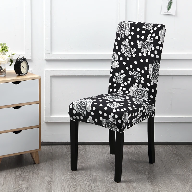 Elastic Printed Kitchen Chair Cover 16 Chair And Sofa Covers