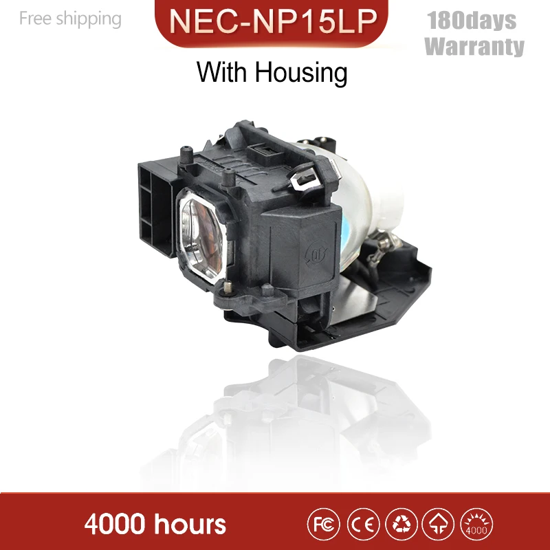 Лампа проектора NP15LP для NEC M260X M260W M300X M300XG M311X M260XS M230X M271W M271X оригинальная лампа с