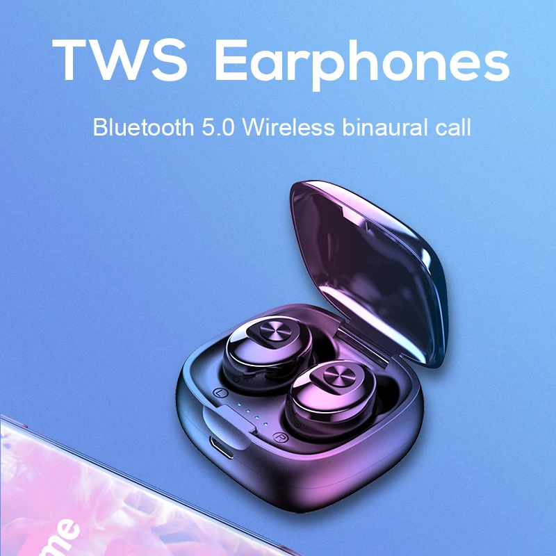Jellico, настоящие беспроводные наушники, TWS, Bluetooth наушники, 5,0, свободные руки, наушники, спортивные, 3D, бас, водонепроницаемые, гарнитура с зарядным устройством