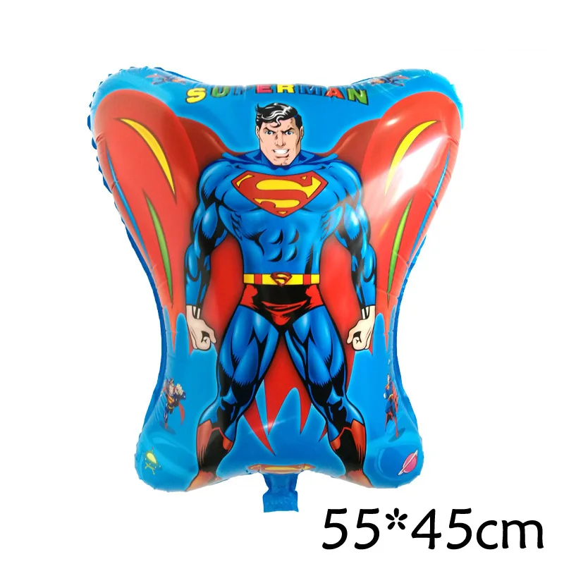 Мстители фольги воздушный шар с изображением Человека-паука Железный человек Бэтмен Капитан Америка Супергерой день рождения гелиевые воздушные шарики, детские игрушки День рождения - Цвет: Style G