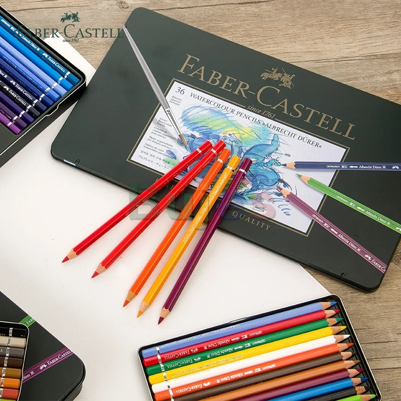 Цветные карандаши Faber-Castell для артистов из полихрома олово 120 цветов s высокое