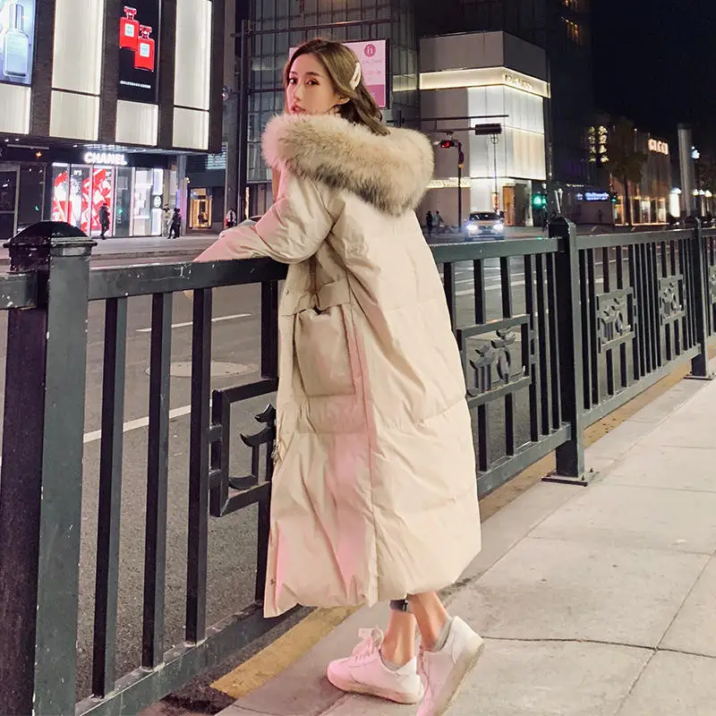  Loose Winter Jacket Women Clothing Warm Thick Down Cotton Coat Female Padded BF Style Hooded Women 