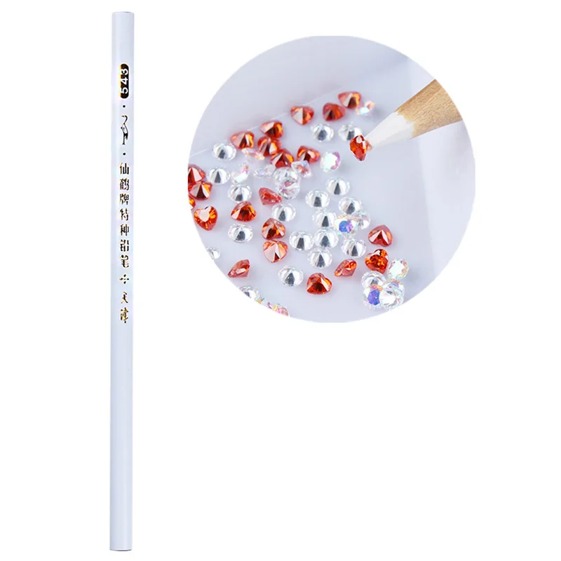 Wax Pen Стразы для ногтей хрустальные кабошоны имитация драгоценных камней Смешанные цвета Акриловые 3D дизайн ногтей DIY дизайнерский Шарм украшения - Цвет: Wax Pen