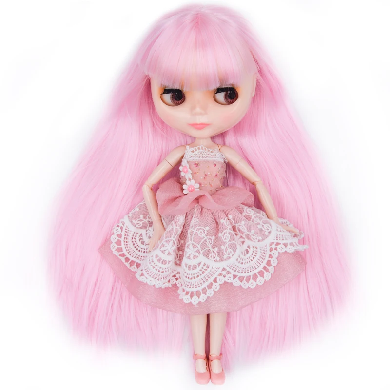 

Neo Blyth Doll NBL Customized Shiny Face,1/6 BJD Ball Jointed Doll Ob24 Doll Blyth for Girl, Toys for Children FHNBL23