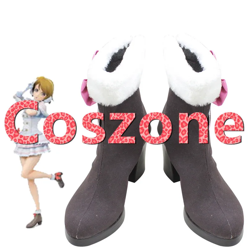 LoveLive! Солнечном свете! Обувь для костюмированной вечеринки Aqours Hanayo Koizumi Snow Halation; ботинки на Хэллоуин; карнавальный костюм; аксессуары