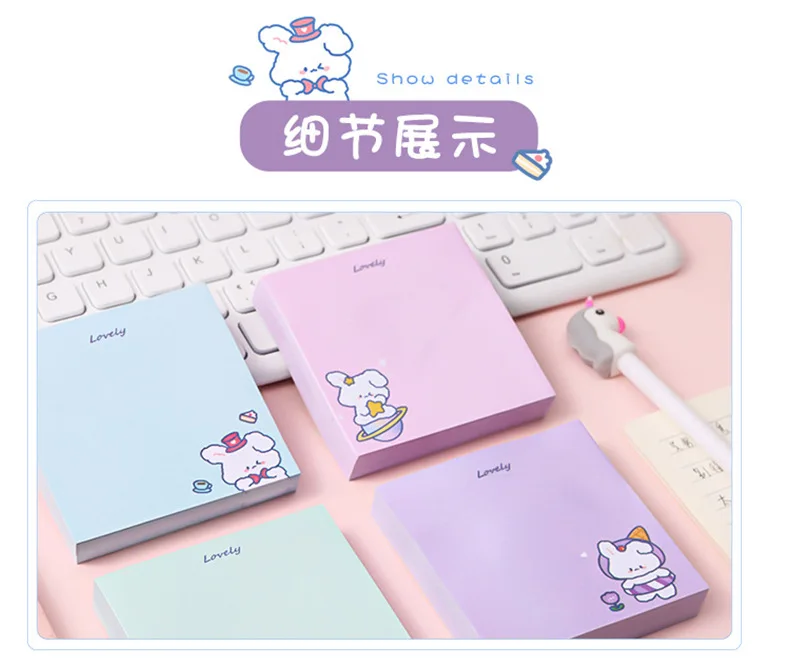 80Page Mint Rabbit Sticky Notes Cute Bunny Student Cartoon Can Tear Memo Pads Kawaii Stationery Office School Supplies Notebook 80Page Mint Rabbit Sticky Notes Cute Bunny Student Cartoon Can Tear Memo Pads Kawaii Stationery Office School Supplies Notebook