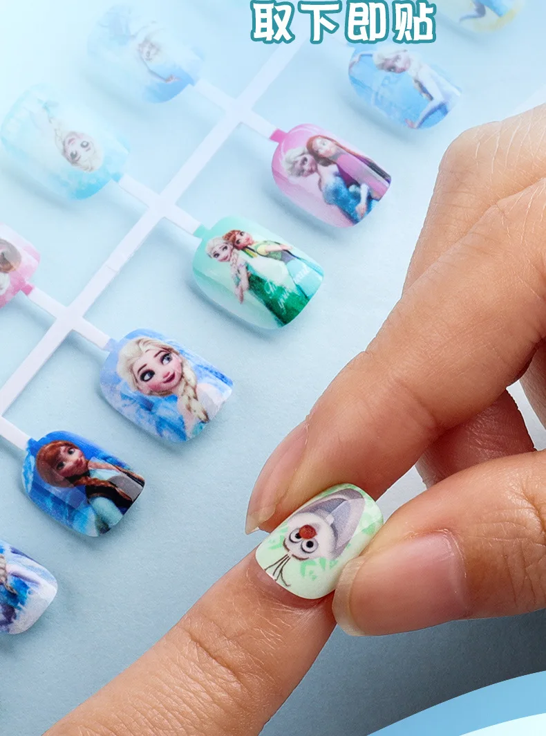Disney Frozen Mickey Minnie Princess Kids Cartoon Makeup Action Anime Gifts  Figure Nail Birthday Stickers Stickers Nail Toys S7G2 | Lazada PH