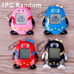 Creative Penguin - Shaped Virtual Pet Game Toy - 168 - in - 1 Electronic Pet for Kids, Fun and Interactive Gift (1pc Random Penguin)
