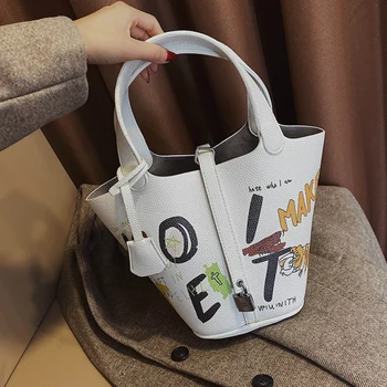 

High Quality Small Summer Side Bags for Ladies 2020 Luxury Handbags Women Shoulder Bags Designer New Bucket Crossbody Handbags