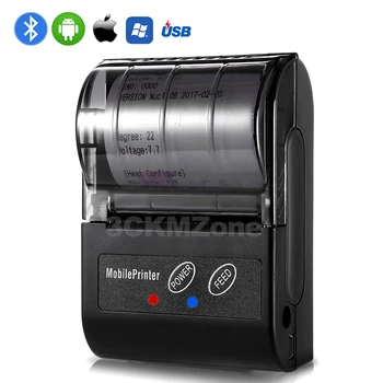 

58mm Wireless Bluetooth Pocket Printer for iOS Android USB Thermal POS Bill Printer portable bluetooth 4.0 58mm thermal printer