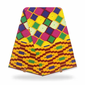 

Most popular Ankara wax prints Fabric High Quality African wax 6 Yards 100% Cotton Fabric Nigeria Wax Fabric For Party dress