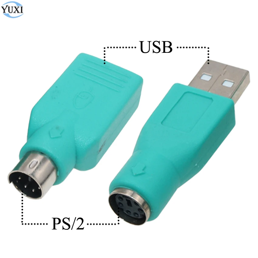 Adattatore Per Cavo Yuxi 1Pc Per Convertitore Di Interfaccia Ps2 Per Adattatore Da Ps / 2 A Usb Testa A Spina Usb Con Porta U