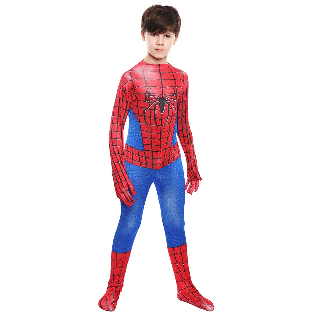 Детский Классический комбинезон на Хэллоуин «Человек-паук», «фантазия», «Книга недели», Детский новогодний костюм супергероя для костюмированной вечеринки