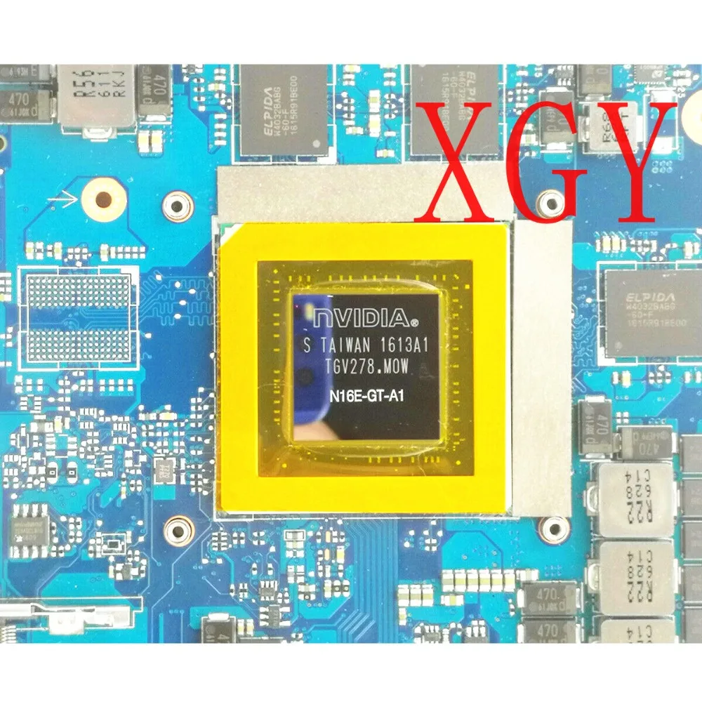 For Asus ROG Strix S7VT GL702 GL702V GL702VT W I5-6300HQ Motherboard Mainboard 5