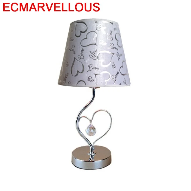 Deco для спальни Decoracao Casa Lampe Noche Cabeceira El Dormitorio Luminaria Lampara De Mesa Abajur Para Quarto настольная лампа