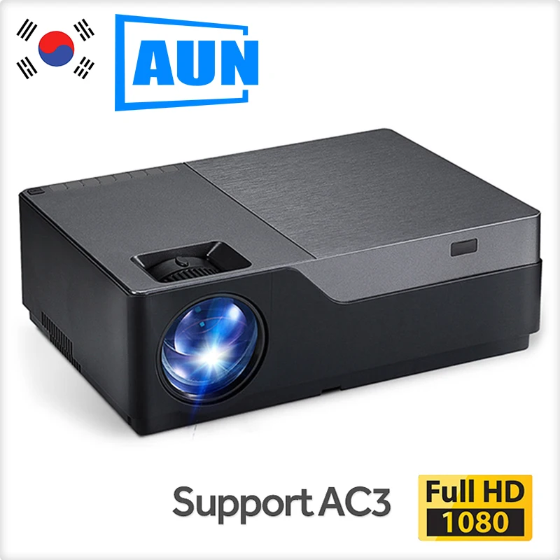 Aon Full HD 1080P проектор M18UP, 5500 люмен, Android 6,0 wifi Bluetooth видео проектор для 4K домашнего кинотеатра(опционально M18 AC3