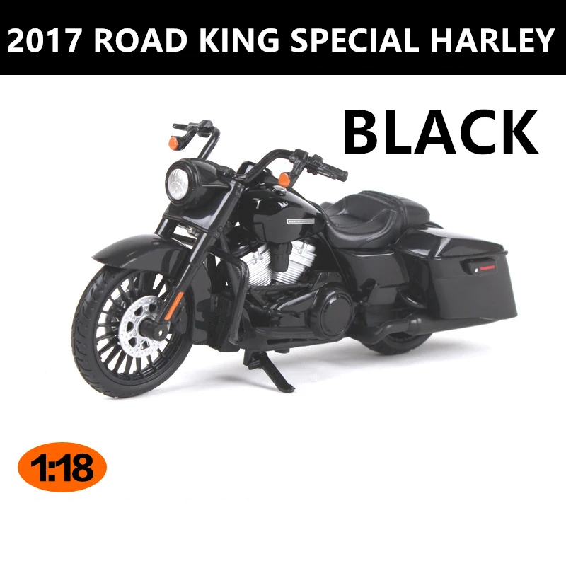 Maisto 1:18 Harley Dyna удобрение 2009 оригинальная Авторизованная модель мотоцикла из сплава игрушечный автомобиль Коллекционирование - Цвет: 2017