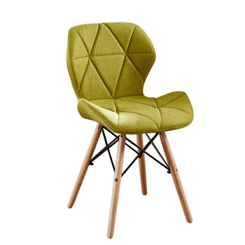

Real Wood Chair American Contemporary And Contracted Household Leisure Chair Stool European Nordic Chair