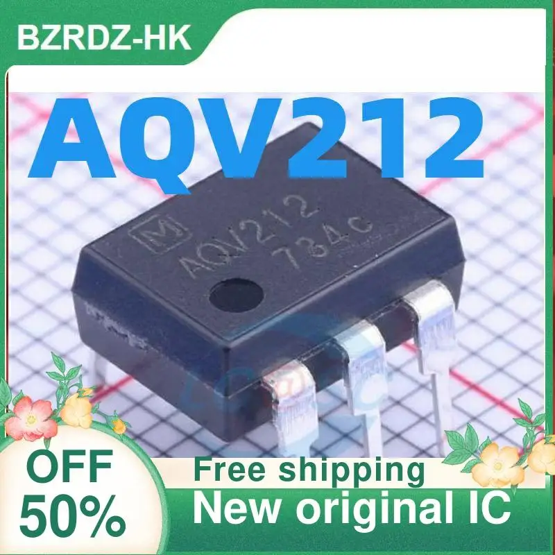 

1-20PCS AQV212 212 DIP-6 60V 600V New original IC