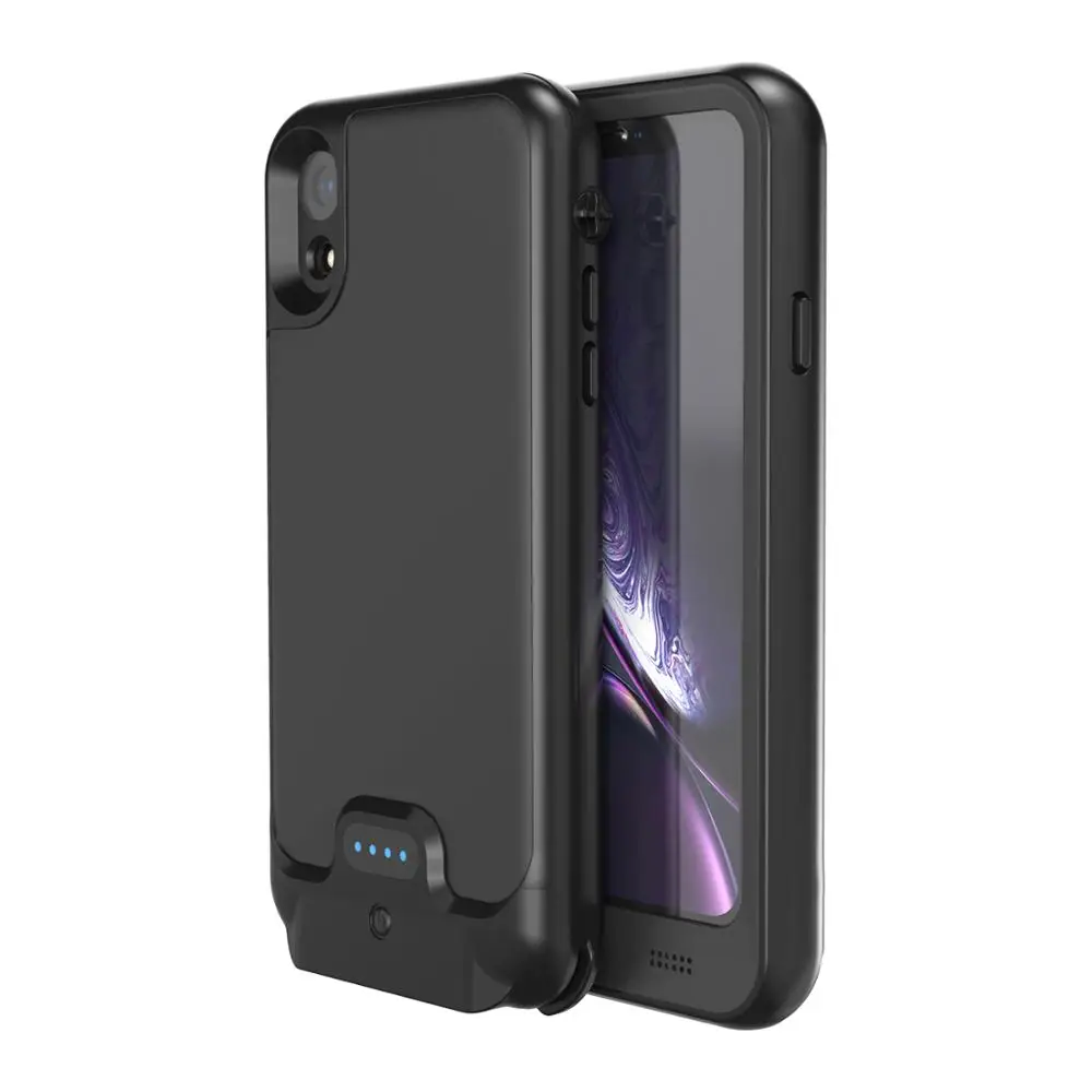 Для iPhone Xr Wterproof чехол Ультратонкий 3600 мАч power Bank водонепроницаемый чехол Зарядное устройство для iPhone xr 6,1 дюймов Чехол