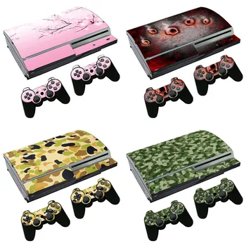 

Cool Design Skin Sticker Controllers and Console For PS3 fat Wrap Cover