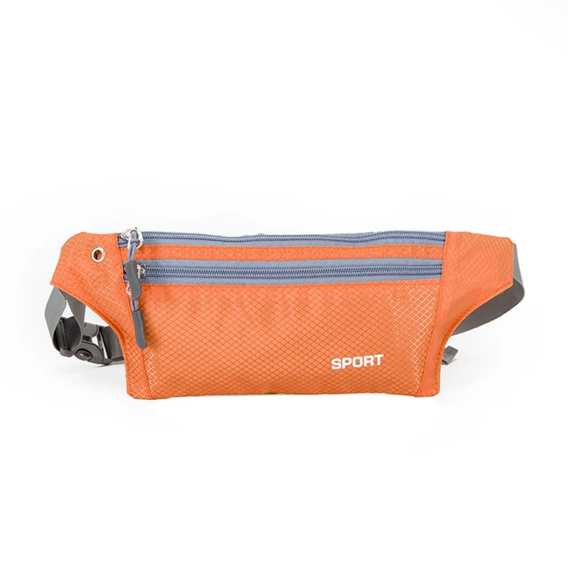 Aelicy Fashion Mini Fanny Pack For Women Men Portable USB Waist Pack Travel Multifunctional Waterproof Phone Belt Bag 1107
