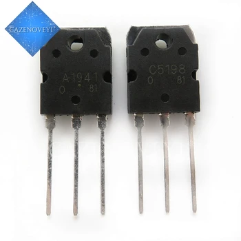 

10pcs/lot 2SA1941 2SC5198 5pcs A1941 + 5pcs C5198 TO-3P audio dedicated amplifier for the tube New Original In Stock