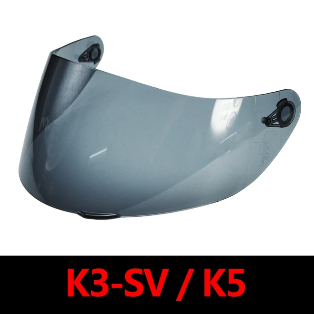 Chrome Iridium Smoke Motorcycle Face 