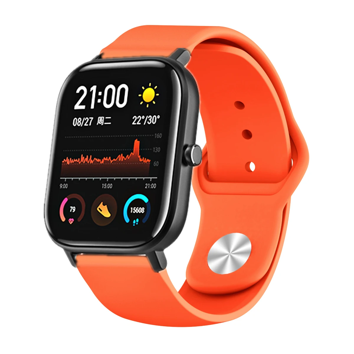 Смарт-часы Amazfit Gts для Xiaomi Huami Amazfit Gtr 42 мм 47 мм ремешок 20 мм/22 мм силиконовый спортивный браслет для Amazfit