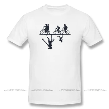

Stranger Things Bike And Monster print casual mens o-neck tee shirt homme and fashion 100% Cotton Hip Hop Streetwaear T-Shirt