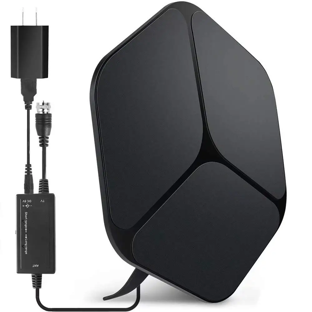 Цифровая телевизионная антенна DVB-T2 внутренняя телевизионная антенна DVB T2 HD tv 80 Miles Range Antena усилитель UHF VHF DVBT2 для tdt tv Wifi приемник