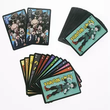 54 шт./компл. аниме мой герой колледж тематическая коллекция карты покерная игрушка Детские Канцелярские подарки