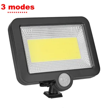 

PIR Solar Powered Outdoor Motion Sensor Security 120/100LED Light Ip65 Waterproof & Heatproof Garden Wall Lighting Lamp (Black)