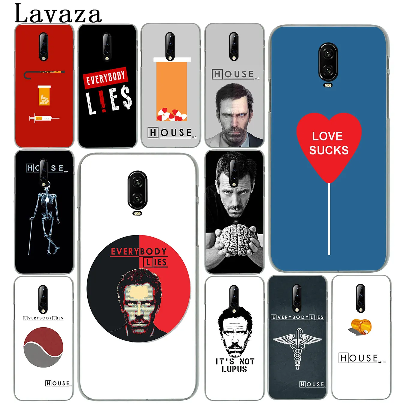 Жесткий пластиковый чехол для телефона House MD everybody lies Oneplus 7 7T Pro 6 6T 5 5T Cover One Plus 7Pro |