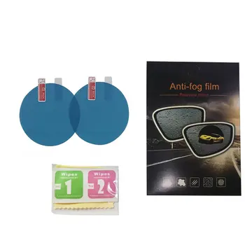 

New 2 Pcs/Set Car Mirror Window Clear Film Anti Fog Car Rearview Mirror Protective Film Waterproof Car Sticker Tool Set