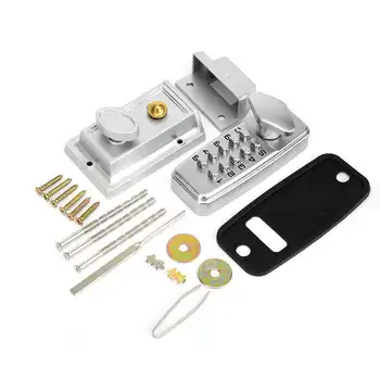 

2 - 4 Digits MiNi Mechanical eletronica Code Lock Cabinet Indoor Outdoor Door Password Security Coded Lock