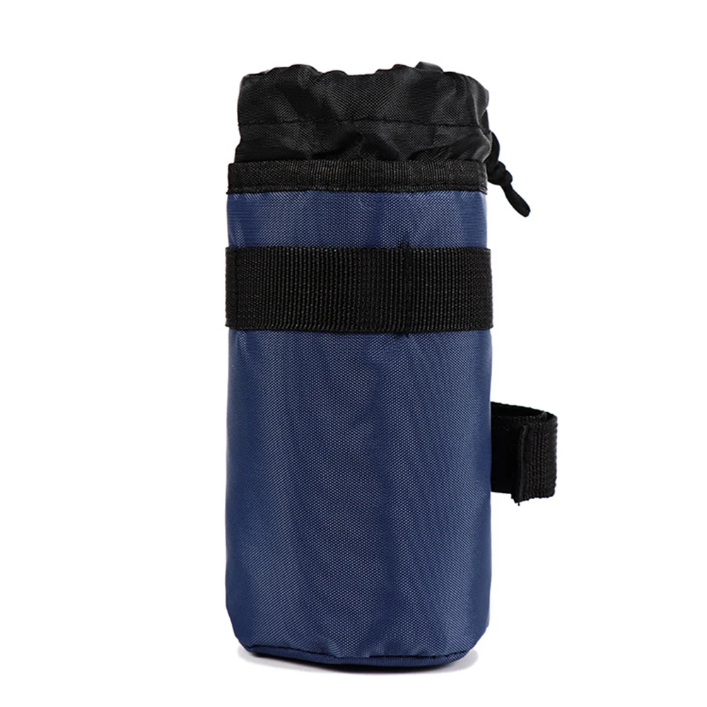Midnight Blue Открытый 750 мл MTB велосипед мешок изоляционный мешок полиэстеровый велосипедный чайник для езды на автомобиле оборудование с внутренней алюминиевой фольгой - Цвет: Midnight Blue