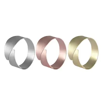 

Napkin Ring Hotel Banquet Table Metal Napkin Ring Napkin Ring Paper Towel Buckle Table Decoration Irregular Gold And Silver