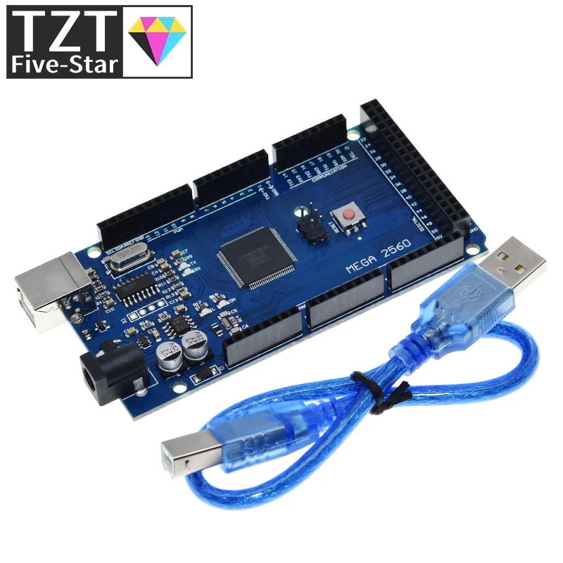 3D-Drucker Mega 2560 R3 + RAMPS 1.4 Bedienfeld + 5 Stück A4988 oder DRV8825 Schrittmotorantrieb für 3D-Drucker-Kit für Arduino-Kit – Detail 7