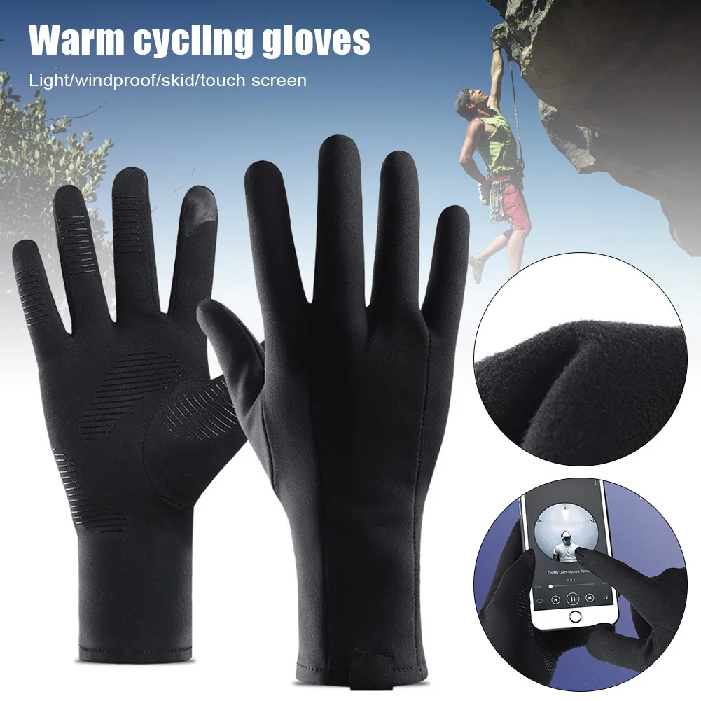 

Waterproof Winter Warm Gloves Warm Touch Screen Windproof Thicken Gloves for Running Mountaineer Hiking Cycling Mittens MVI-ing