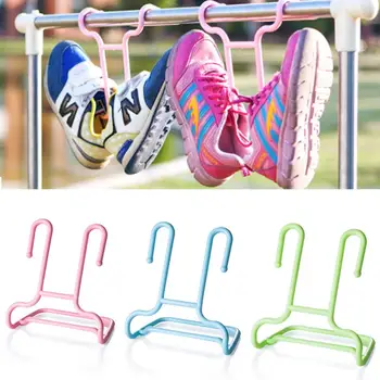 

New 10PCS/Set Multi-Function Shelf Drying Rack Shoe Rack Stand Hanger Children Kids Shoes Hanging Storage Wardrobe Organizer