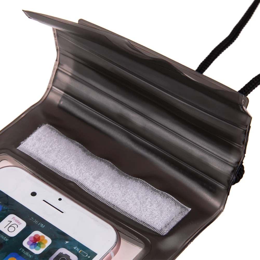 Phone Pouch Sports Bag 3 Layer Sealing Waterproof Phone Case Watertight Airtight Bag Mobile Cover Swimming