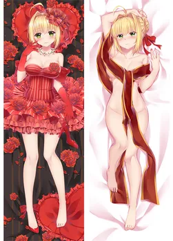 

Fate/EXTRA Nero pillow case Anime sexy girl body throw pillow cover case Otaku Hugging Body pillowcase