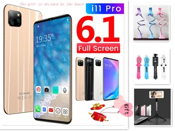 

SMT recommend ！i11 Pro 6.1 inch Full Screen Smartphone 1+8G Dual Sim Card for Android Phone 18MP Camera 3G Smart Phone