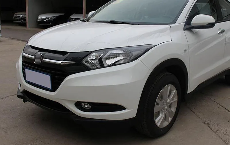Автомобильный противотуманный светильник, монтажный комплект для Honda HR-V VEZEL-, Лампа переднего бампера, головной светильник, лампа DRL с хромированным покрытием