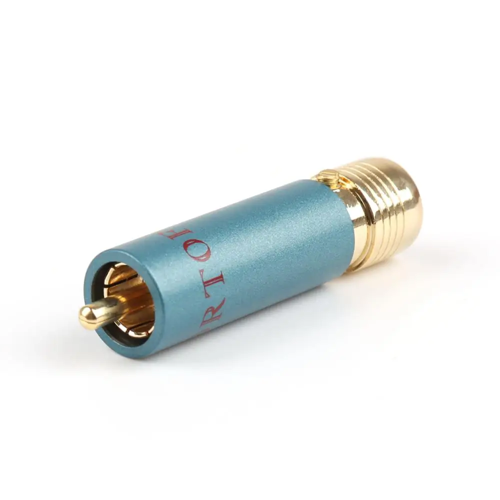 Areyourshop 8x Gold Plated Copper Ortofon 8NX RCA Plug Audio Headphone Eerphone Adapter Connector
