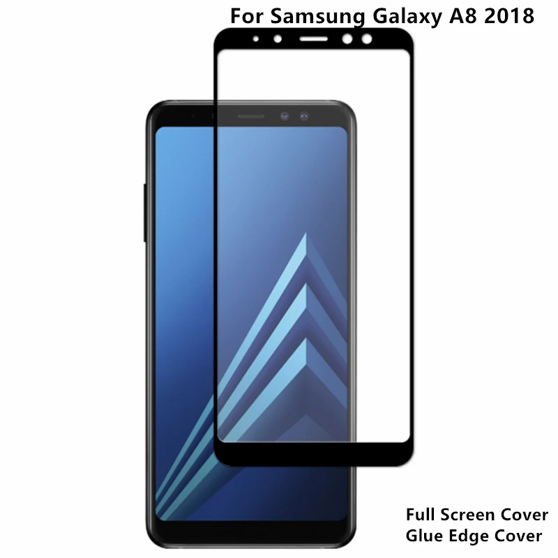 Экран протектор s для samsung Galaxy A8 закаленное стекло на самсунг а8 Стекло для samsung Galaxy A8 Защитная пленка для samsung A8 A530 защитное стекло самсунг а8 - Цвет: For Galaxy A8 2018